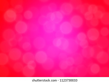 Light Pink vector abstract blurred bokeh background. An elegant bright illustration with gradient. The blurred design can be used for your web site.
