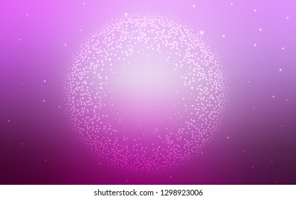 Light Pink vector abstract blurred layout. Glitter abstract illustration with gradient design. Blurred design for your web site.
