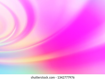 Light Pink vector abstract blurred background. Colorful abstract illustration with gradient. The elegant pattern for brand book.
