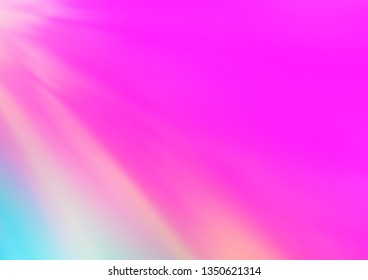 Light Pink vector abstract blurred pattern. Shining colorful illustration in a Brand new style. Brand new design for your business.