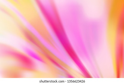 Light Pink vector abstract blurred layout. Glitter abstract illustration with gradient design. New way of your design.