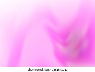 Light Pink vector abstract blurred pattern. Colorful illustration in blurry style with gradient. The elegant pattern for brand book.