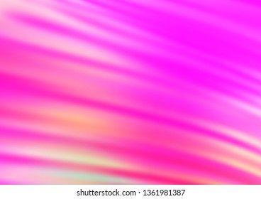 Light Pink vector abstract blurred template. A vague abstract illustration with gradient. A completely new template for your design.