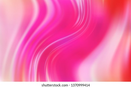 Fondo borroso abstracto de Vector rosa claro. Ilustración abstracta de brillo con diseño de gradiente. Fondo elegante para un libro de marca.