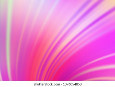 Light Pink vector abstract blurred pattern. A vague abstract illustration with gradient. The blurred design can be used for your web site.