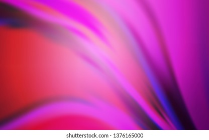 Light Pink vector abstract blurred background. Modern abstract illustration with gradient. The best blurred design for your business.