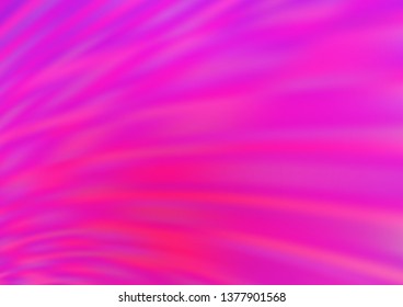 Light Pink vector abstract blurred background. Glitter abstract illustration with an elegant design. The template can be used for your brand book.