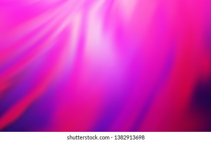 Light Pink vector abstract blurred background. An elegant bright illustration with gradient. Background for designs.