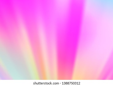 Light Pink vector abstract blurred pattern. Creative illustration in halftone style with gradient. A completely new template for your design.