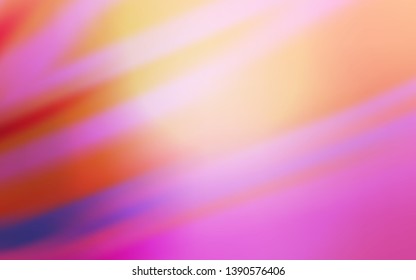 Light Pink vector abstract blurred layout. Colorful abstract illustration with gradient. Background for a cell phone.