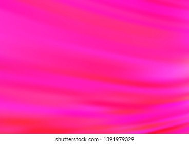 Light Pink vector abstract blurred template. Colorful abstract illustration with gradient. The background for your creative designs.