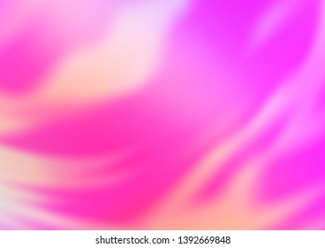 Light Pink vector abstract blurred template. Shining colorful illustration in a Brand new style. The template can be used for your brand book.