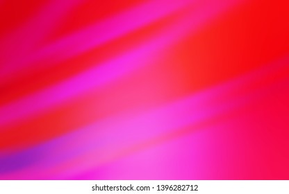 Light Pink vector abstract blurred background. Glitter abstract illustration with gradient design. New design for your business.