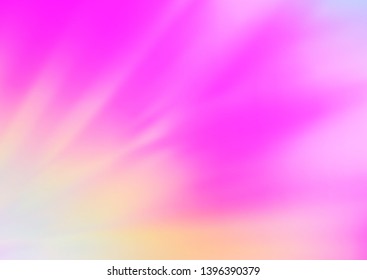 Light Pink vector abstract blurred pattern. Colorful illustration in blurry style with gradient. A completely new template for your design.