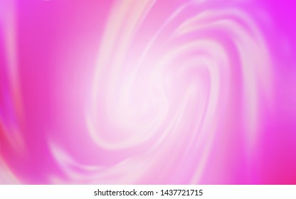 Light Pink vector abstract blurred layout. A completely new colored illustration in blur style. New design for your business.