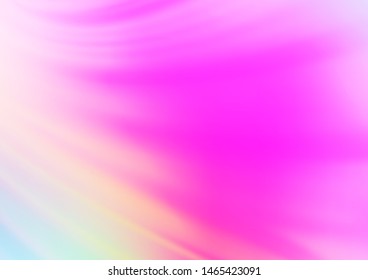 Light Pink vector abstract blurred template. Colorful abstract illustration with gradient. The best blurred design for your business.
