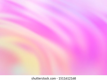 Light Pink vector abstract blurred pattern. Colorful illustration in blurry style with gradient. The template for backgrounds of cell phones.