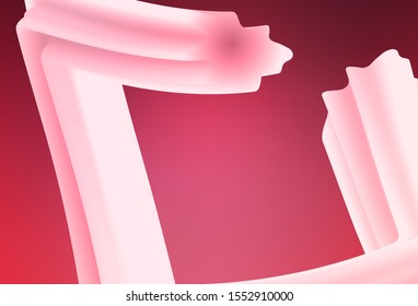 Light Pink vector abstract blurred background. Modern abstract illustration with gradient. New style design for your brand book.