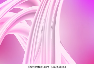 Light Pink vector abstract blurred background. A completely new colored illustration in blur style. New style for your business design.