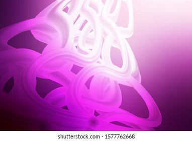 Light Pink vector abstract blurred background. Colorful abstract illustration with gradient. Smart design for your work.