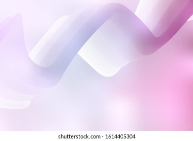 Light Pink vector abstract blurred layout. Shining colored illustration in smart style. Elegant background for a brand book.
