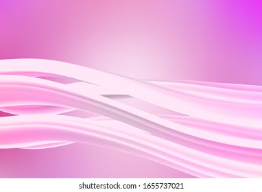 Light Pink vector abstract blurred layout. Colorful illustration in abstract style with gradient. Background for a cell phone.
