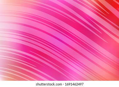 Light Pink vector abstract blurred layout. Modern abstract illustration with gradient. Background for designs.