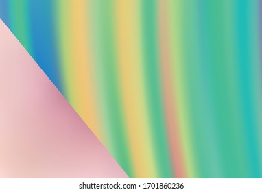 Light Pink vector abstract blurred layout. Glitter abstract illustration with gradient design. New design for your business.