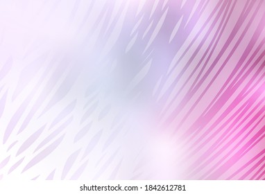 Light Pink vector abstract blurred background. An elegant bright illustration with gradient. New style design for your brand book.