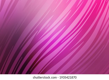 Light Pink vector abstract blurred layout. An elegant bright illustration with gradient. Background for designs.