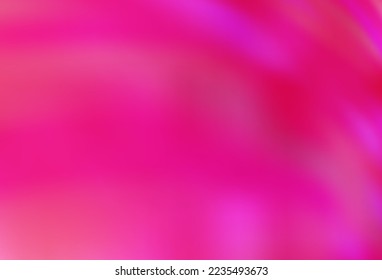 Light Pink vector abstract blurred background. A completely new colored illustration in blur style. Background for designs.