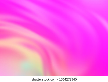 Light Pink vector abstract bokeh pattern. A completely new color illustration in a bokeh style. The blurred design can be used for your web site.