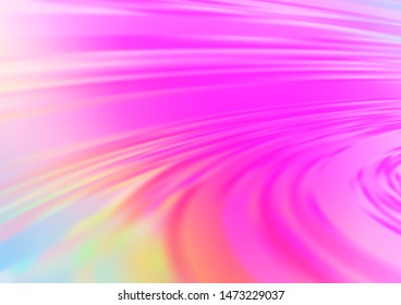 Light Pink vector abstract bokeh pattern. Creative illustration in halftone style with gradient. A new texture for your design.