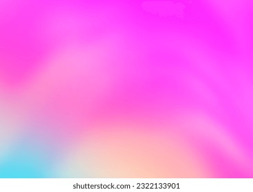 Patrón de bokeh abstracto del vector rosa claro. Ilustración colorida en estilo abstracto con gradiente. El diseño elegante del libro de marcas.