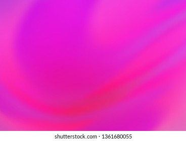 Light Pink vector abstract bright background. Glitter abstract illustration with an elegant design. The best blurred design for your business.