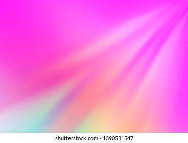 Light Pink vector abstract bright template. A vague abstract illustration with gradient. The template can be used for your brand book.