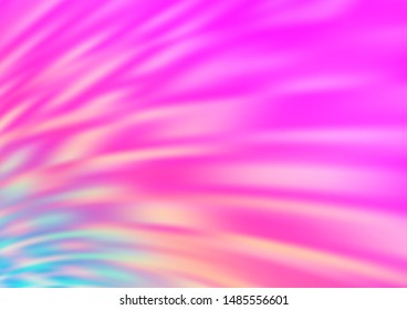 Light Pink vector abstract bright background. A completely new color illustration in a bokeh style. A completely new template for your design.