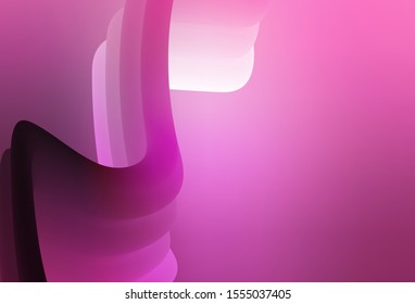 Light Pink vector abstract bright texture. Modern abstract illustration with gradient. Background for designs.