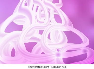 Light Pink vector abstract bright pattern. Glitter abstract illustration with gradient design. New style for your business design.