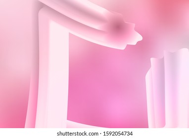 Light Pink vector abstract bright texture. Glitter abstract illustration with gradient design. Completely new design for your business.