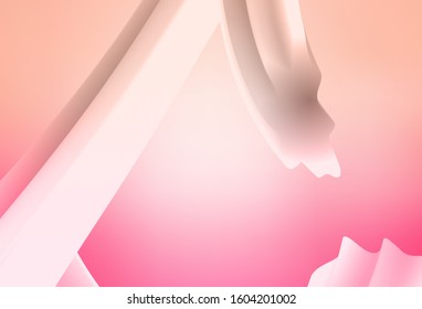 Light Pink vector abstract bright pattern. An elegant bright illustration with gradient. New way of your design.