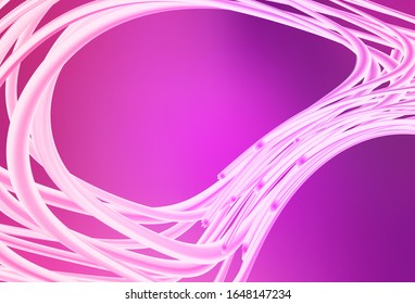 Light Pink vector abstract bright pattern. Colorful illustration in abstract style with gradient. Background for a cell phone.