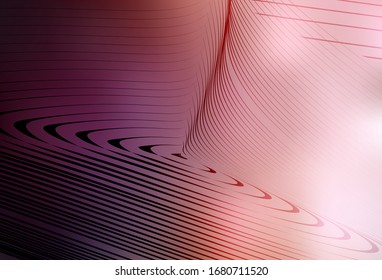 Light Pink vector abstract bright template. Modern abstract illustration with gradient. Elegant background for a brand book.