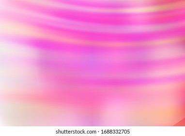 Light Pink vector abstract bright pattern. Colorful abstract illustration with gradient. Background for a cell phone.