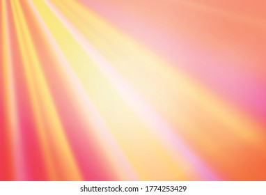 Plantilla brillante abstracta de vector rosa claro. Ilustración abstracta brillante con diseño gradiente. Nuevo diseño para su negocio.
