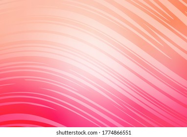 Textura brillante abstracta del vector rosa claro. Nueva ilustración coloreada en estilo borroso con gradiente. Nueva forma de tu diseño.