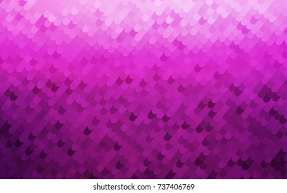Light Pink vector abstract cambered background. Glitter abstract illustration with wry lines. The pattern of curved lines for your business design.