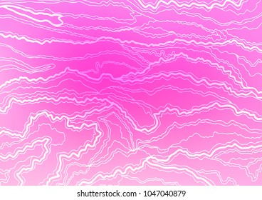 Light Pink vector abstract doodle pattern. Colorful illustration in abstract style with doodles and Zen tangles. The template can be used as a background for cell phones.