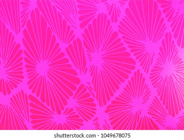 Light Pink vector abstract doodle background. Sketchy hand drawn doodles on blurred background. The completely new template can be used for your brand book.