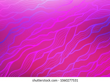 Light Pink vector abstract doodle template. Brand-new colored illustration in blurry style with doodles. The best blurred design for your business.